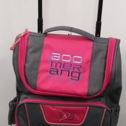 Boomerang Trolley Large Grey/Pink