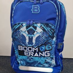 Boomerang Orthopaedic Bag Royal/Blue graphics