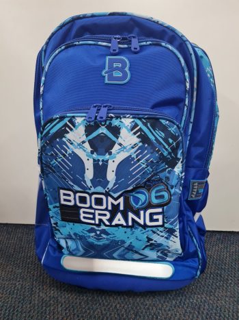 Boomerang Orthopaedic Bag Royal/Blue graphics