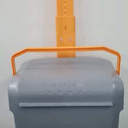 Weelie trolley grey and orange